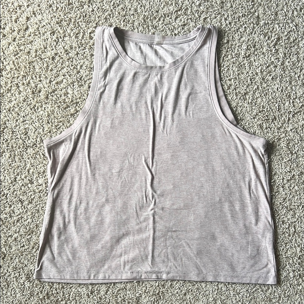 Beyond Yoga Light Pale Pink Tank Top